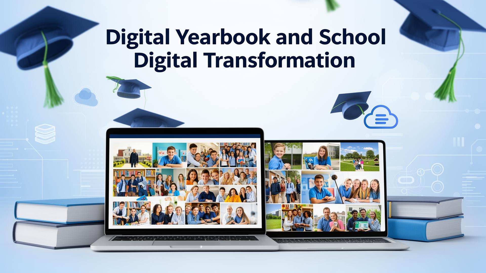 Technology in Education - Students learning with digital devices